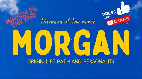 different ways to spell morgan|Morgan (given name)